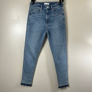Loft jean pants blue skinny women’s size 27/4